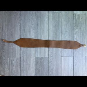 Prada Brown Leather Belt